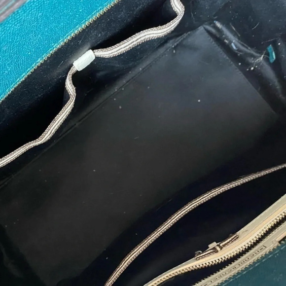 Henri Bendel • Rare Limited Edition Pebble Green A List Satchel - Picture 9 of 15